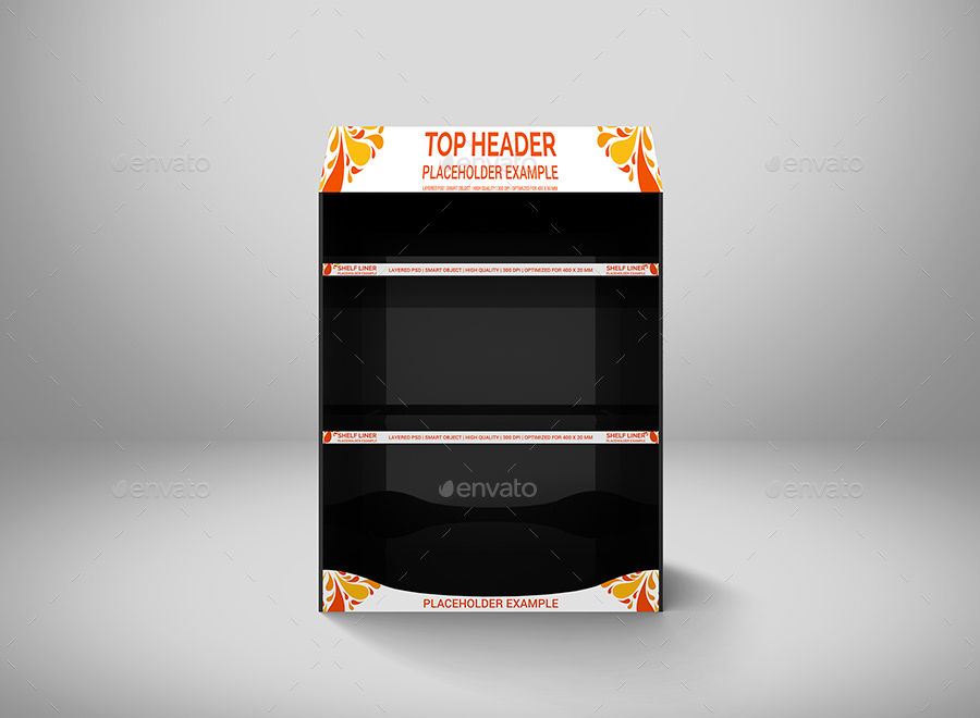 Download Promotional Shelf Display Mockup By Shockydesign Graphicriver