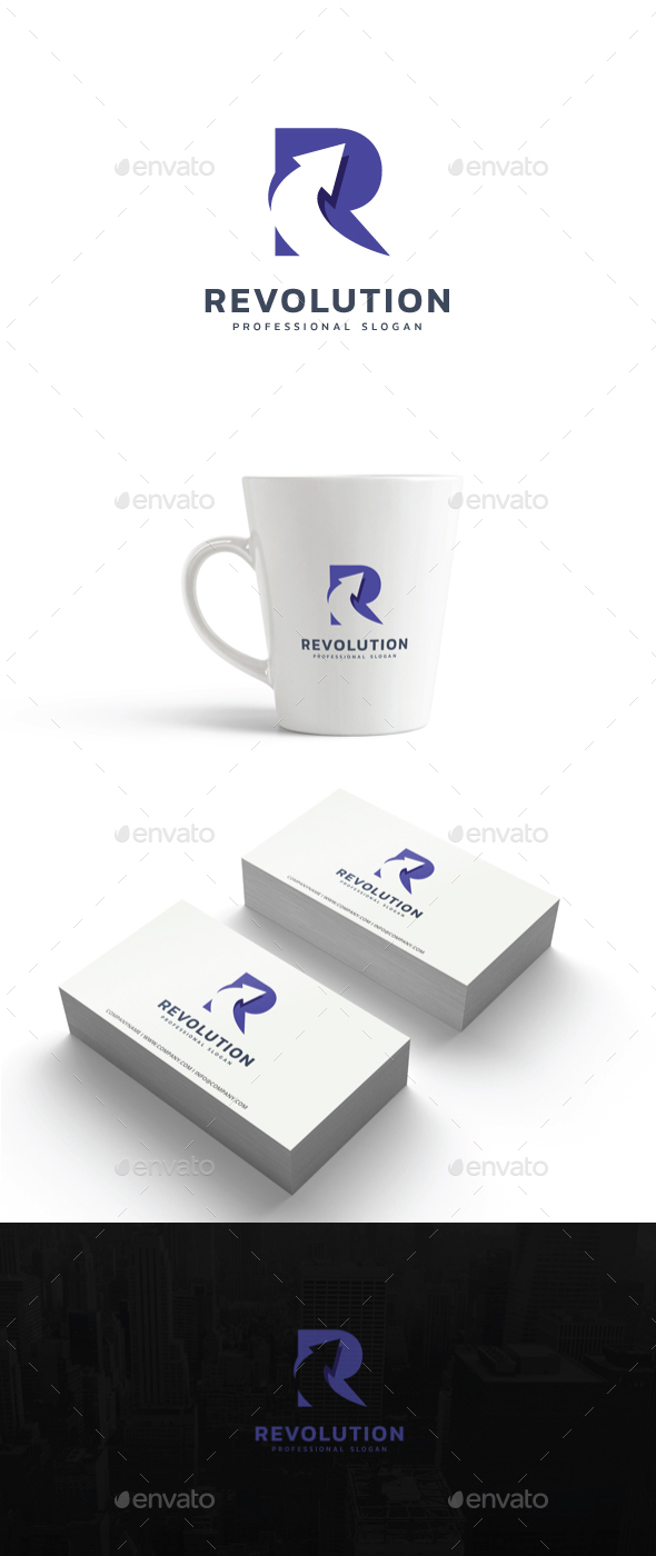 Revolution Logo - Letters Logo Templates