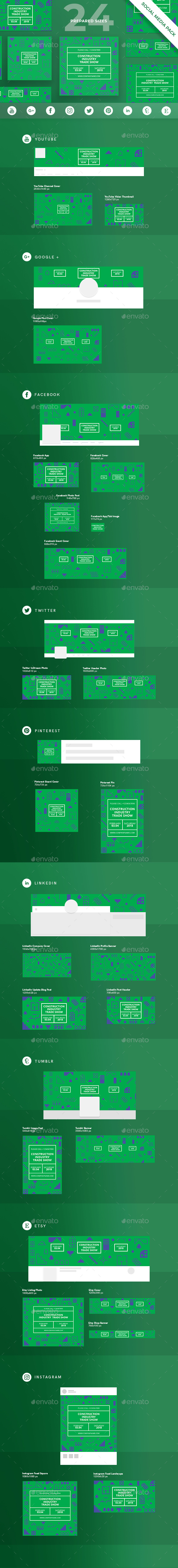 Industry Show Social Media Pack - Miscellaneous Social Media