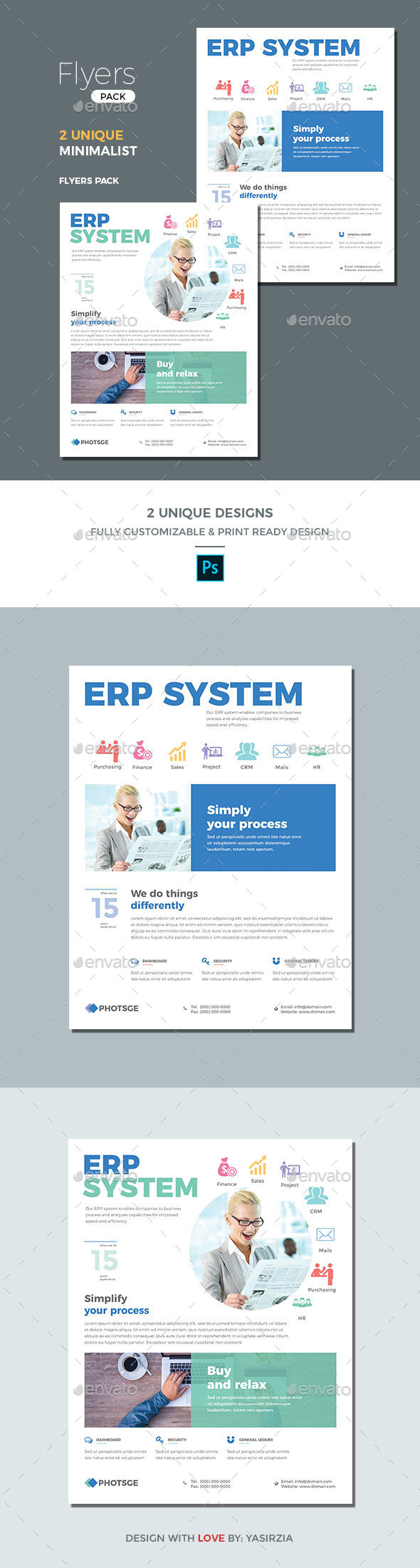 ERP Flyer Templates - Corporate Flyers