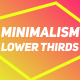 Minimalism Lower Thirds - VideoHive Item for Sale