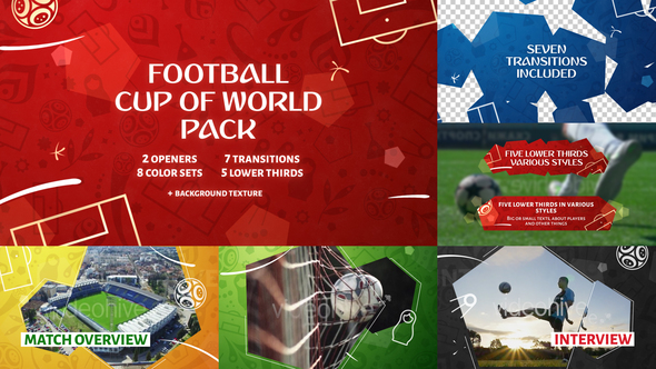 Football (Soccer) Cup of World Pack