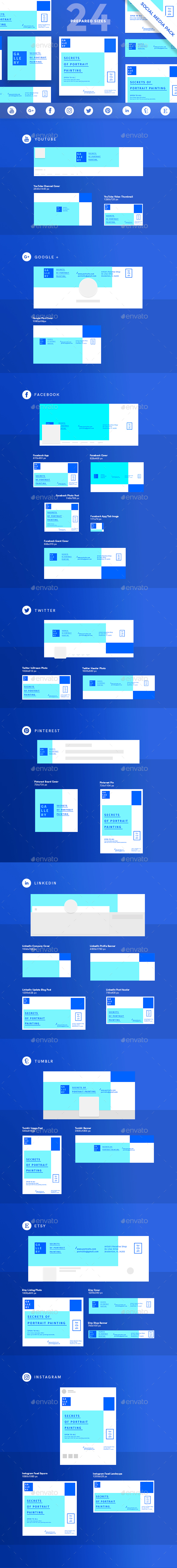 Secrets Of Painting Social Media Pack - Miscellaneous Social Media