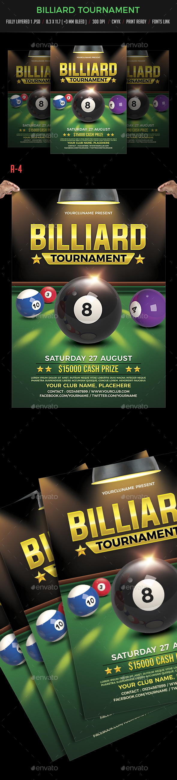 Billiards Tournament - Sports Events