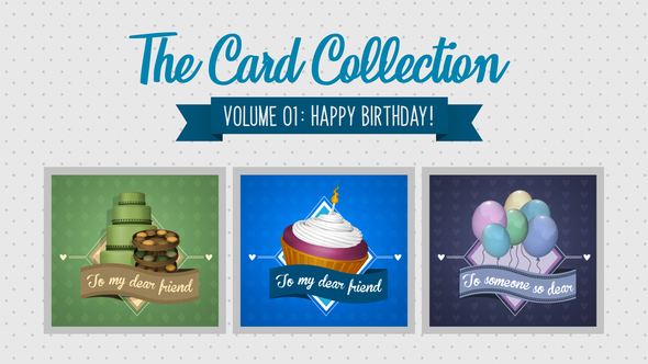 The Card Collection: Happy Birthday V.1