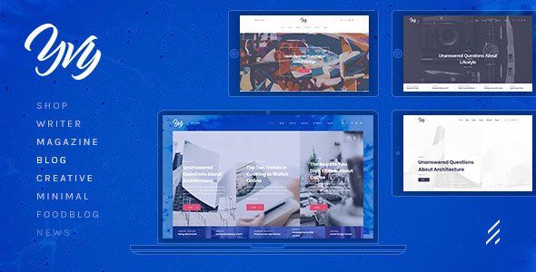 Yvy — Blog/Magazine WordPress Theme - Personal Blog / Magazine