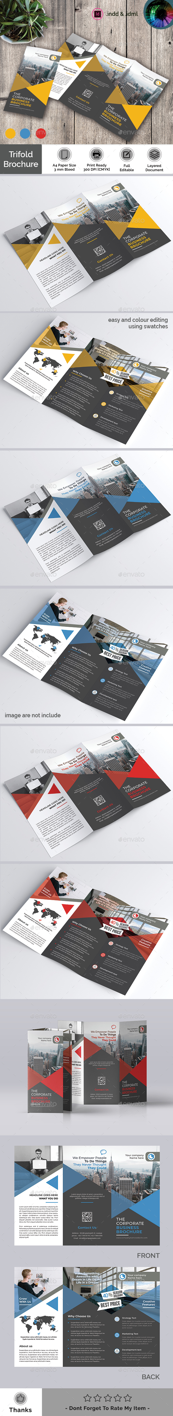 Trifold Brochure - Catalogs Brochures