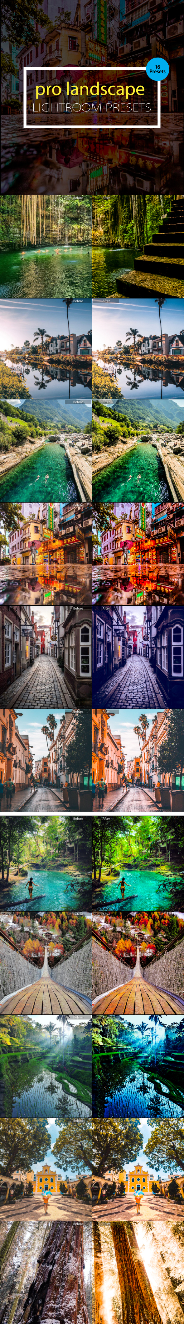 Premium Landscape Lightroom Presets - Landscape Lightroom Presets