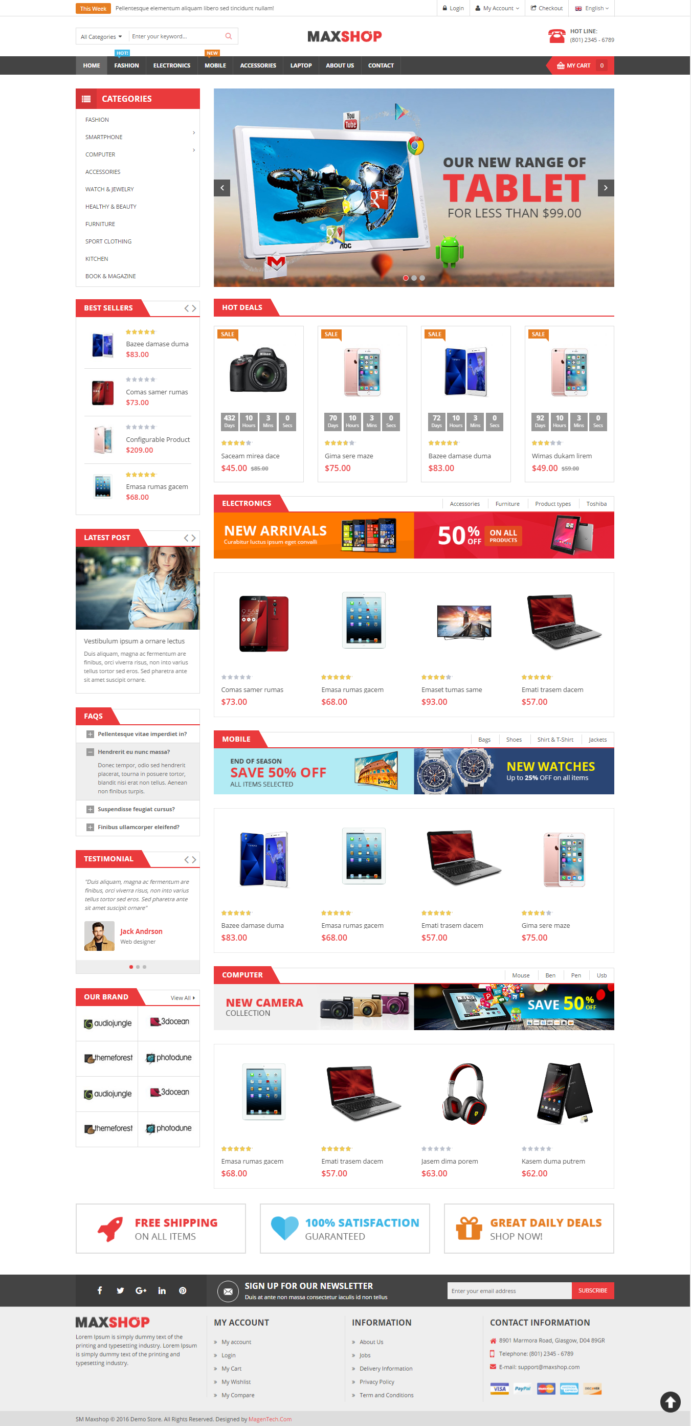 Maxshop - Premium Magento 2 and 1.9 Store Theme by magentech | ThemeForest