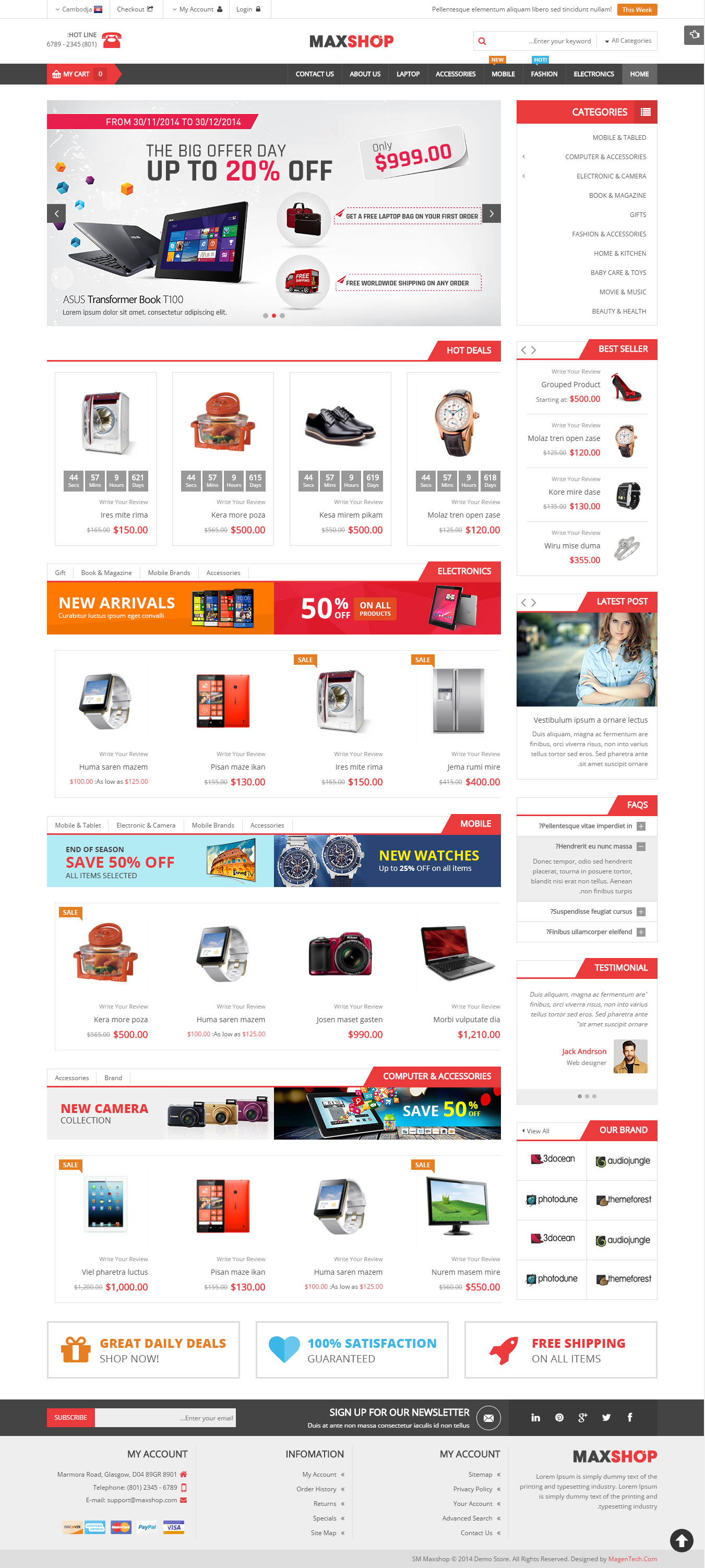 Maxshop - Premium Magento 2 and 1.9 Store Theme by magentech | ThemeForest