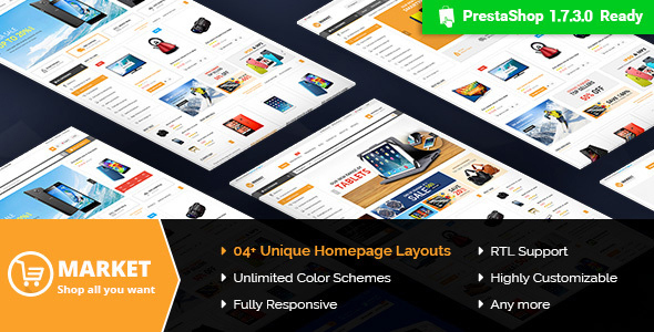 Market - Responsive Multipurpose PrestaShop 1.6 and 1.7 Theme - Shopping PrestaShop