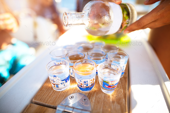 Party on the beach - Stock Photo - Images