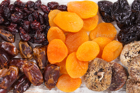 Ingredients containing natural minerals, vitamins and dietary fiber - Stock Photo - Images