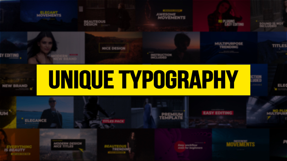 Unique Typography