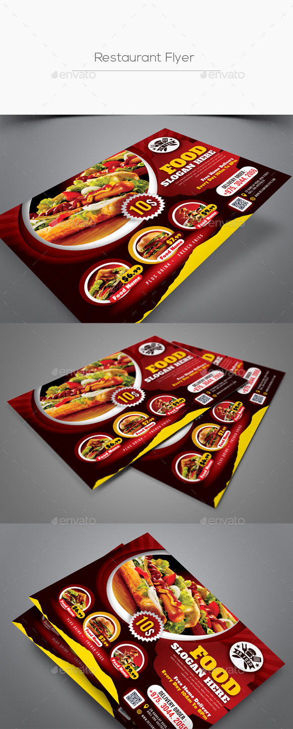Restaurant Flyer - Restaurant Flyers