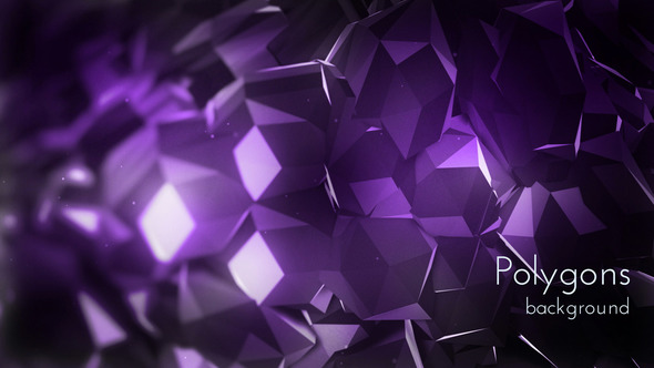 Dark Purple Polygons