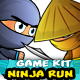 Ninja Run Game Assets, Game Assets 