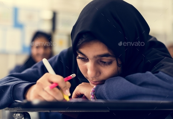 Young Muslim student - Stock Photo - Images
