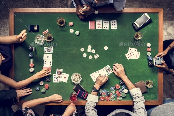 Aerial of people playing gamble in casino Stock Photo by Rawpixel | PhotoDune