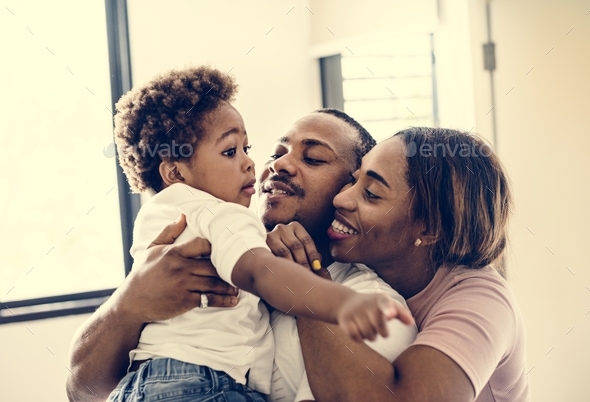 Black family enjoy precious time together happiness Stock Photo by Rawpixel