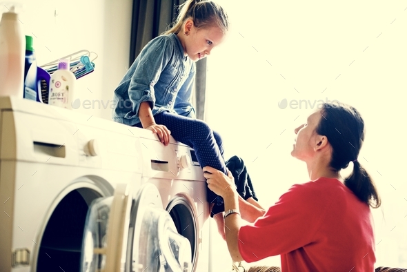 Kid helping house chores Stock Photo by Rawpixel | PhotoDune