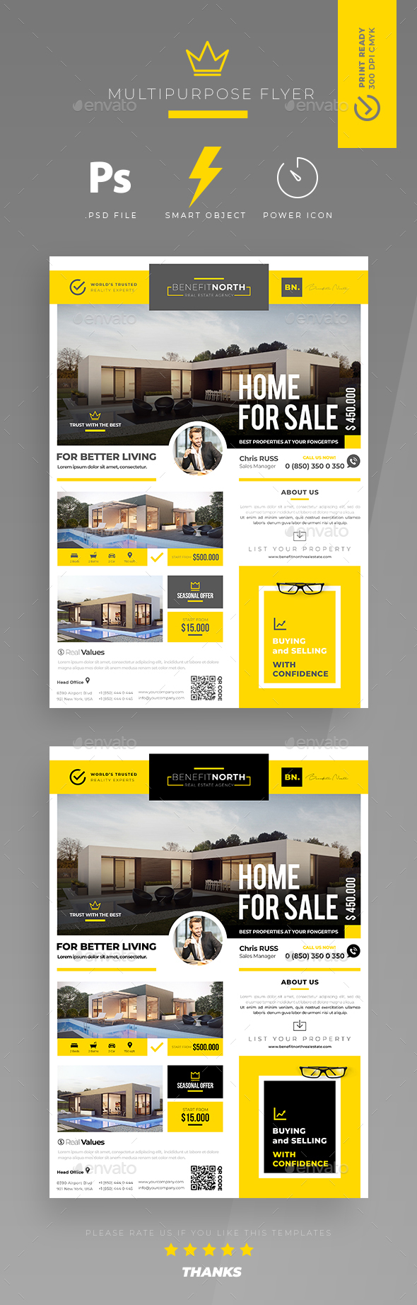 Real Estate Flyer - Print Templates