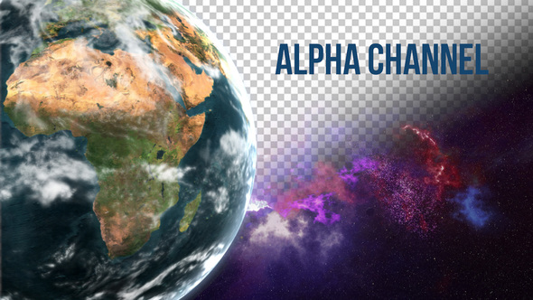 Earth Alpha Channel