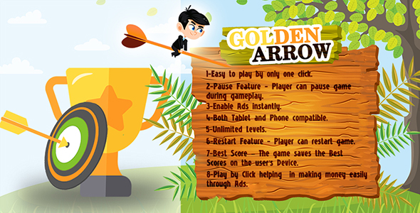 Golden Arrow Game - CodeCanyon 21769782