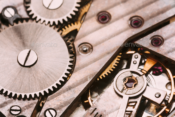 clock or watch mechanism