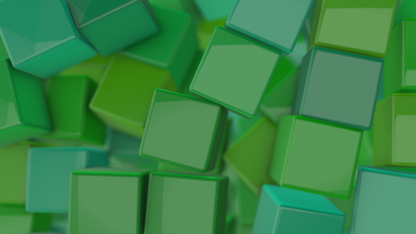 Green Cubes Transitions