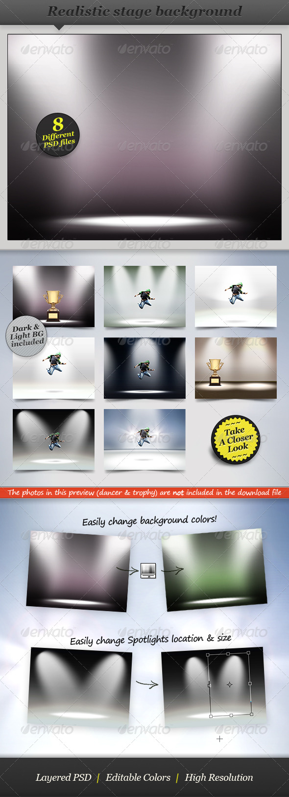 Spotlight Background - Product Showcase Display by ranfirefly | GraphicRiver