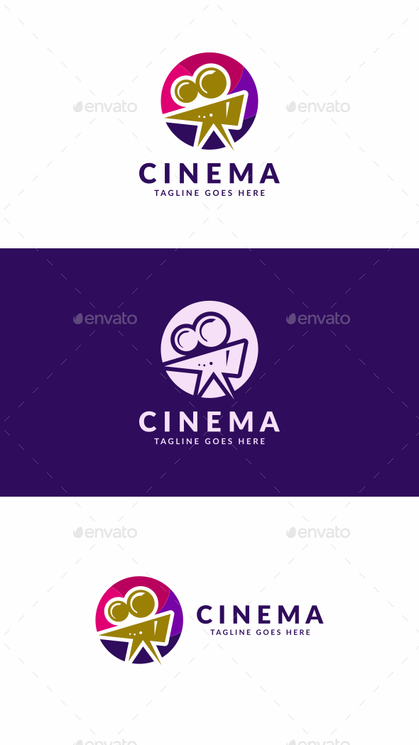 Cinema Camera - Objects Logo Templates