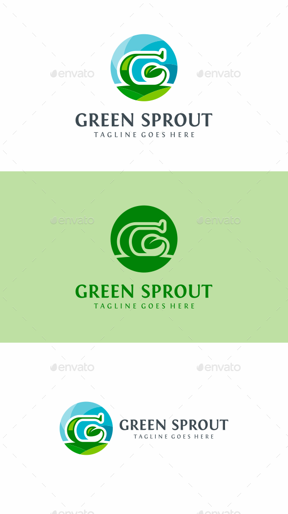 Green Leaf - Nature Logo Templates