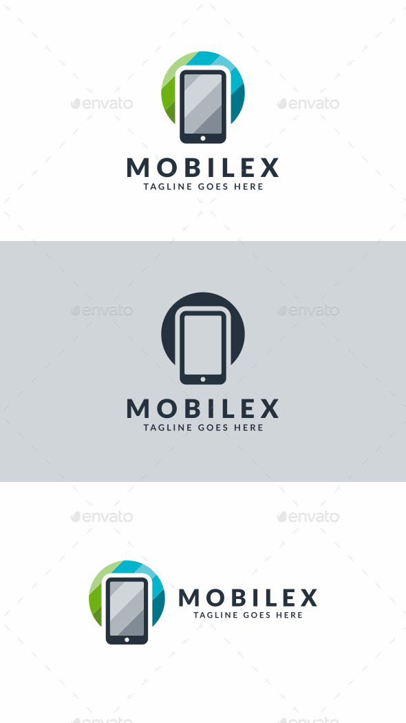 Mobile Logo - Objects Logo Templates