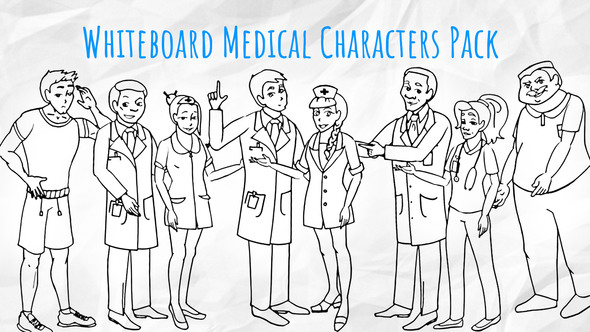 Medical Characters - Healthcare Whiteboard Animation by Doodle-Animation