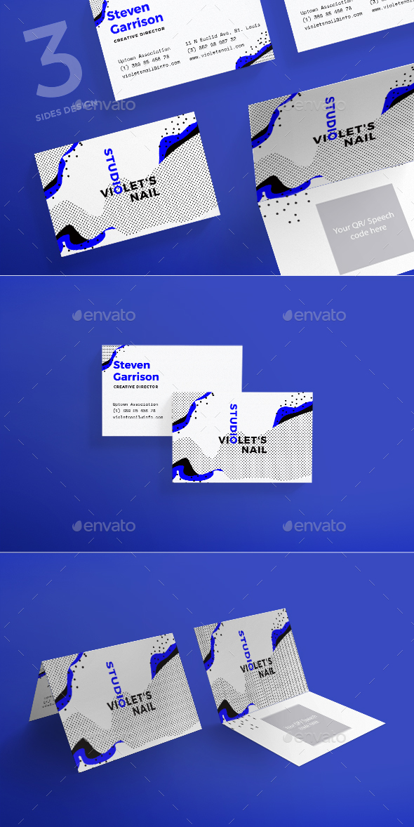 Nail Studio Business Card - Corporate Business Cards
