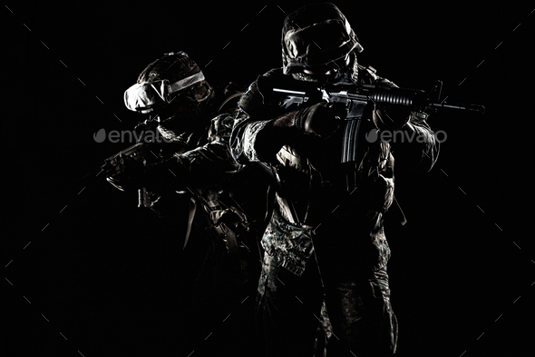 US Marine Soldier - Stock Photo - Images
