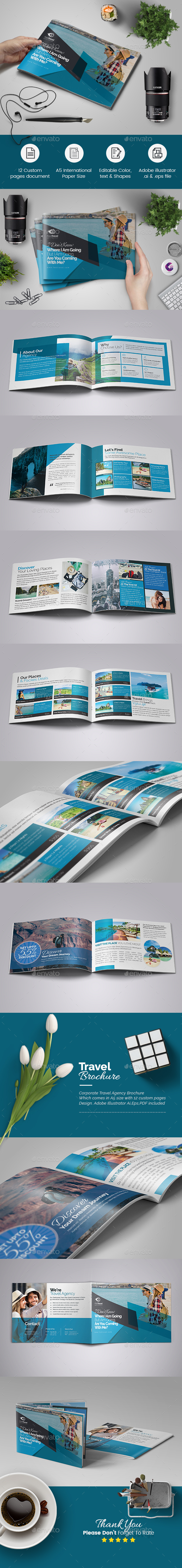 A5 Multipurpose Agency Brochure - Corporate Brochures
