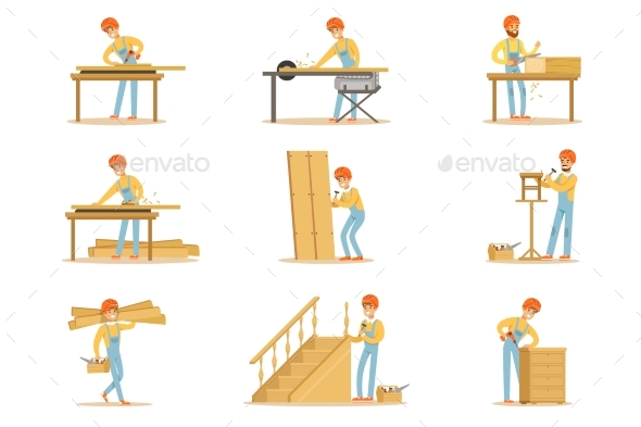 Professional Wood Craftsman - Man-made Objects Objects
