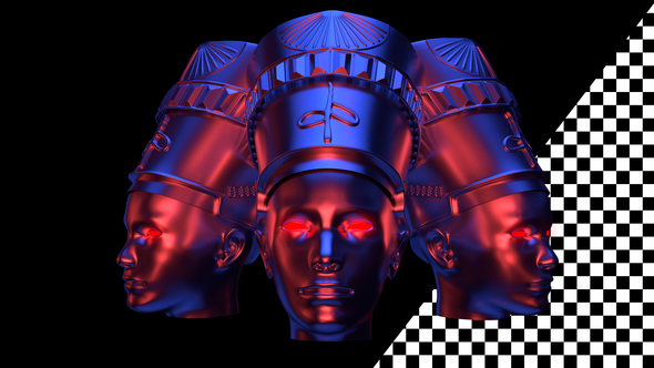 Nefertiti Heads VJ Loop alt
