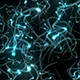 Blue Particles in Motion - VideoHive Item for Sale