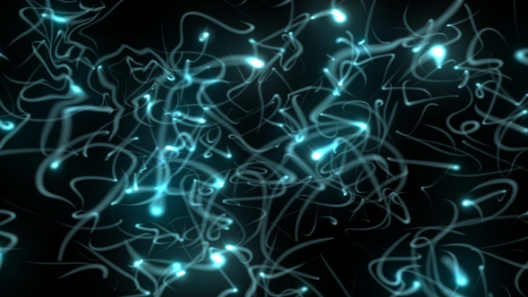 Blue Particles in Motion alt