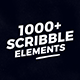 1000 Scribble Elements - VideoHive Item for Sale