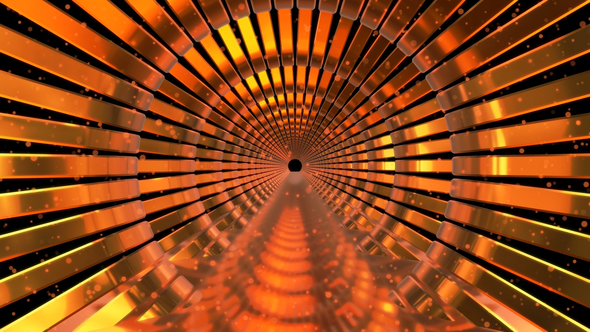 Gold Arc Loop Background alt