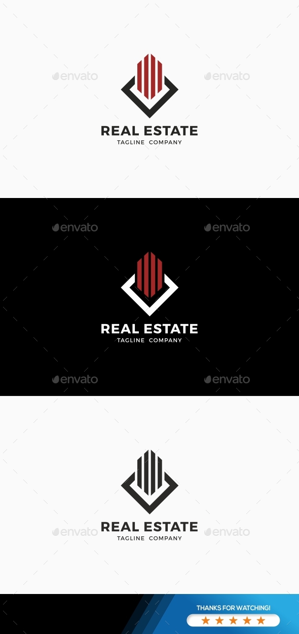 Real Estate Invest Logo - Symbols Logo Templates