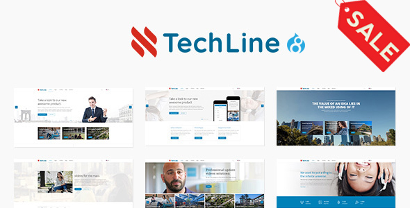 TechLine - Web - ThemeForest 21348363