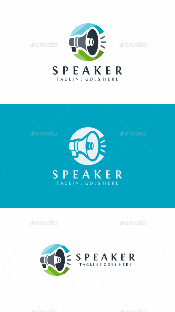 Speaker - Objects Logo Templates