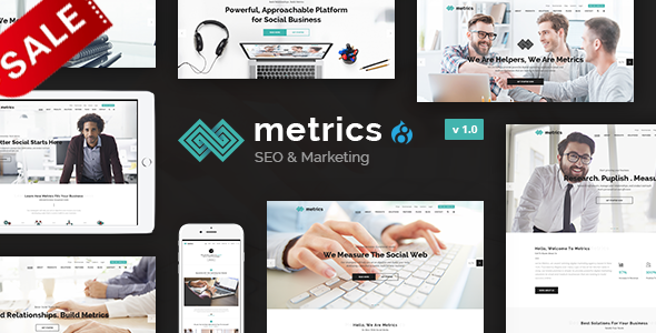 Metrics Business - ThemeForest 21164000