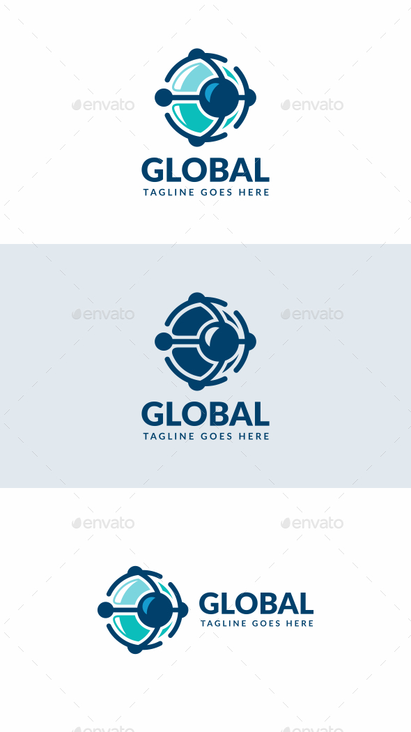 Global Tech - Abstract Logo Templates