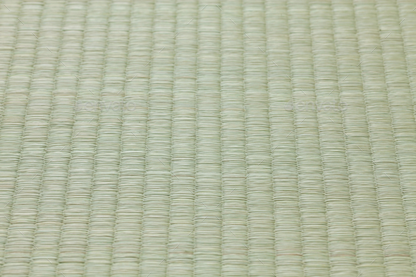 tatami mat, flooring material in traditional Japanese style rooms Stock Photo by motghnit